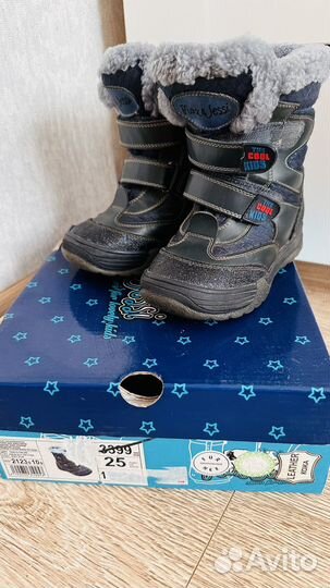 Зимние ботинки для мальчика