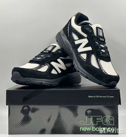 Кроссовки New Balance x JFG 990v4 'Black'