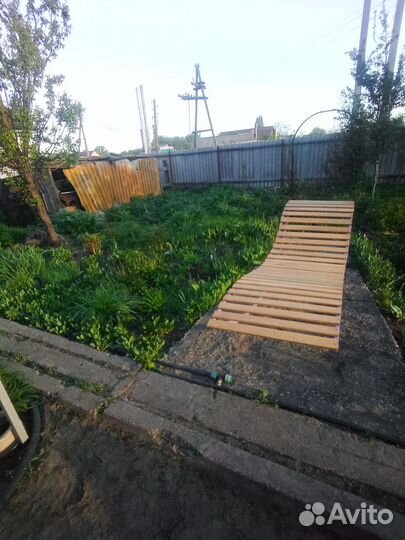 Шезлонг качалка