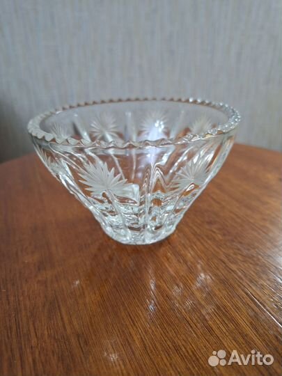 Конфетницы, салатники хрустальные СССР