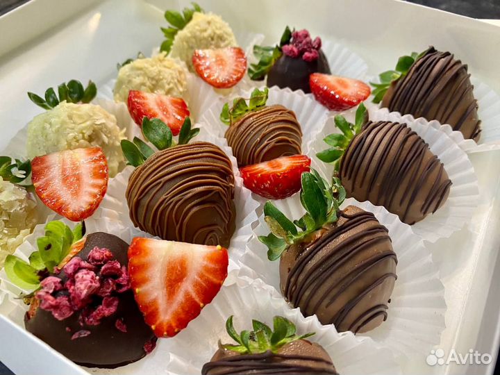 Клубника в бельгийском шоколаде