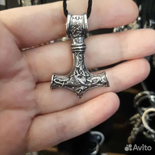 Кулон 5 молот Тора