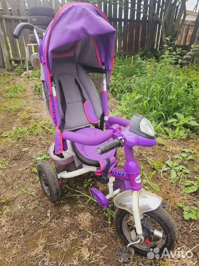 Детский велосипед с ручкой бу