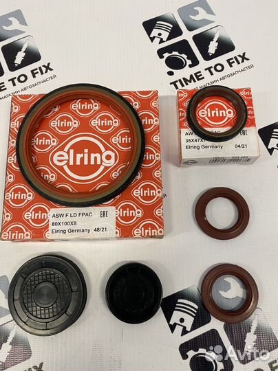 Сальники коленвала распредвала для двигателя к4м