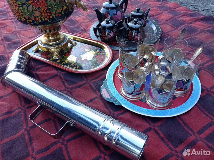 Самовар на дровах С С С Р