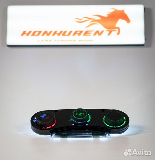 Ручка управления отопителем с LED подсветкой