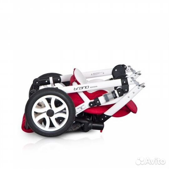 Коляска Riko Bruno(Brano) Ecco бежевая 2в1