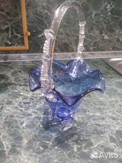 Конфетница ссср. Стекло