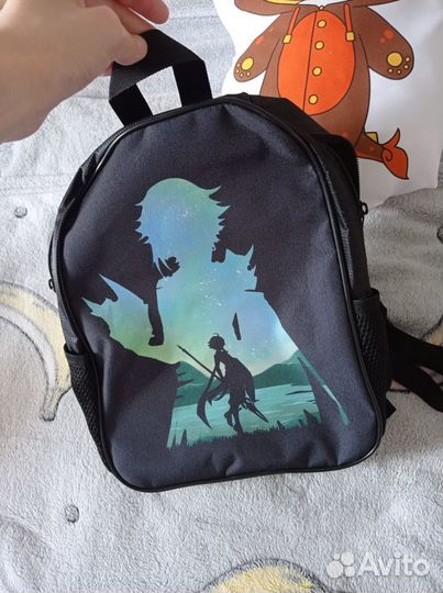 Детский мини рюкзак Genshin impact