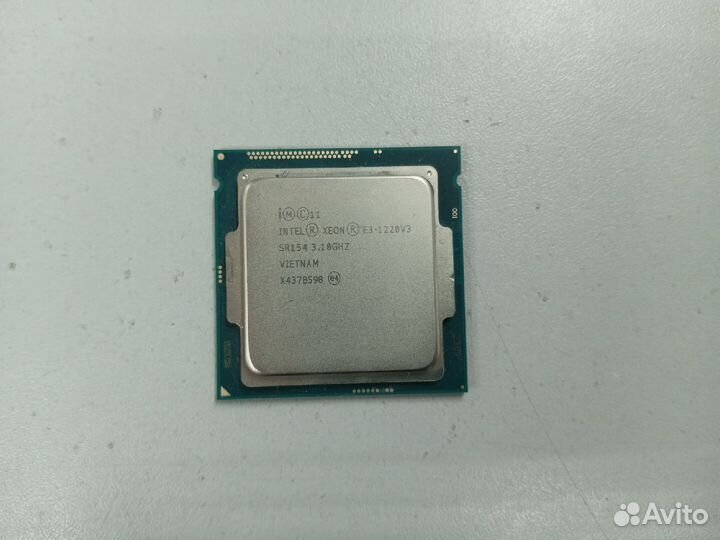 Процессор Intel Xeon E3 1220v3 s1150