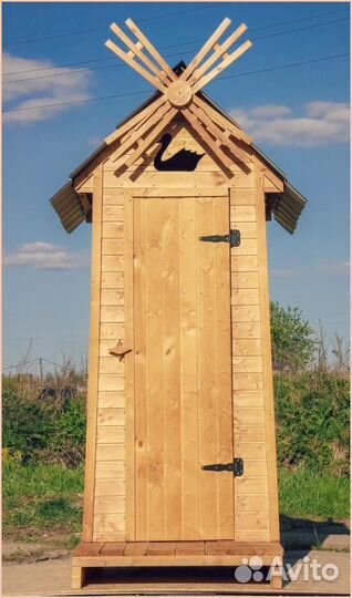 Дачный туалет деревянный сшщ 987