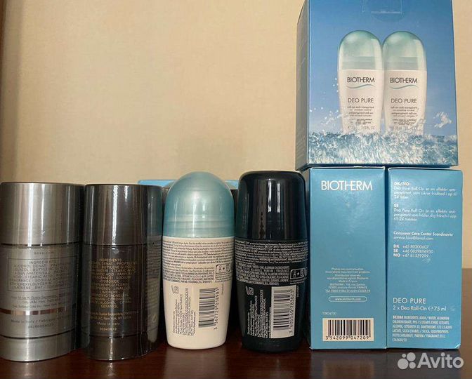 Biotherm дезодоранты 72h,48h, Hugo Boss. Оригинал