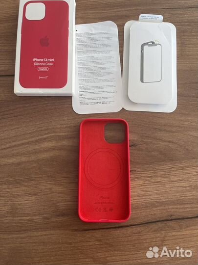 Чехол силиконовый с magsafe на iPhone 13 mini