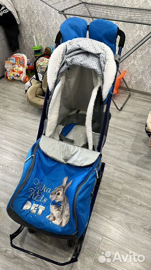 Санки коляска ника