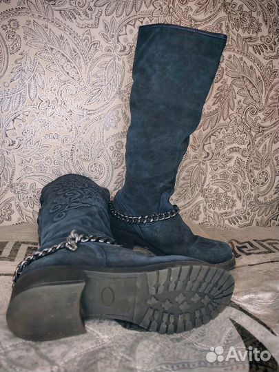 Сапоги зимние натур. р-р 40