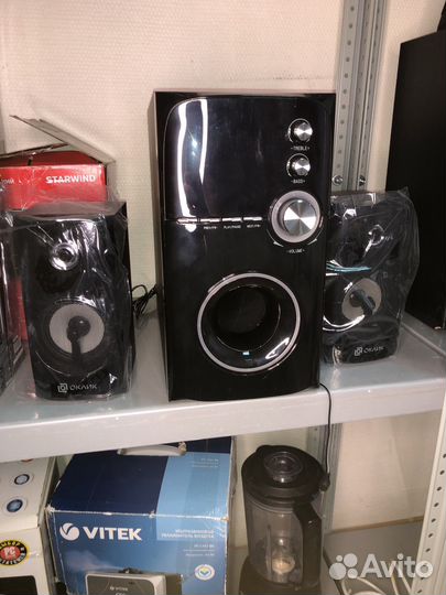 Акустическая система с bluetooth колонка