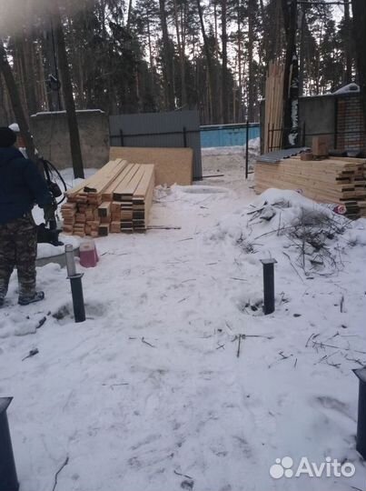 Винтовые сваи под ключ с установкой