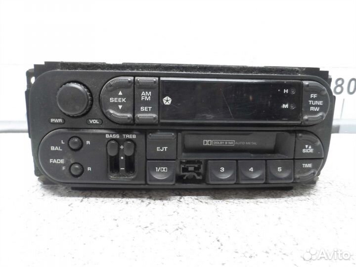 Магнитола Dodge Caravan 4 P04858583AF