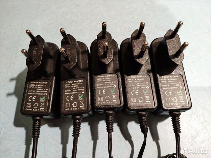 5 шт. Комплект. Адаптер блок питания 5v 1a