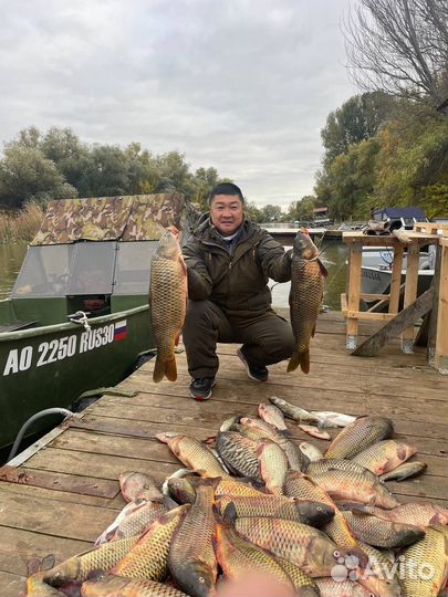 Рыбалка Астрахань - База Новинская