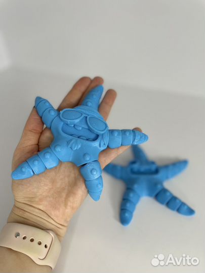 Морские звезды 3D игрушки для ванны