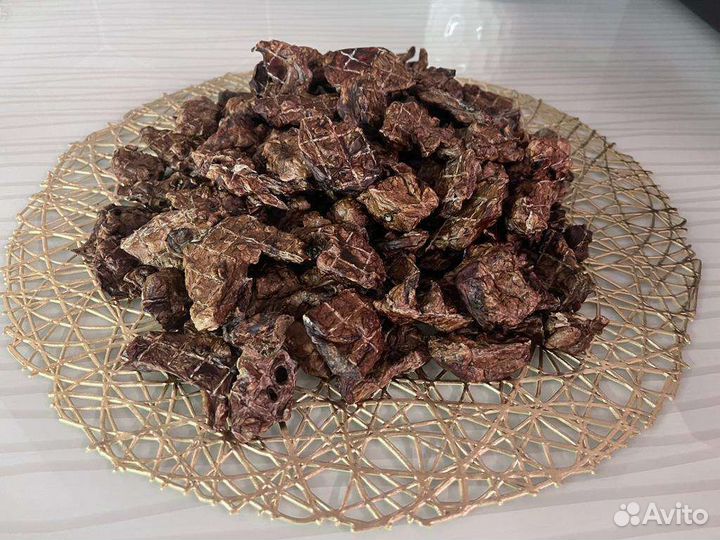 Легкое говяжье сушеное. Лакомства для собак