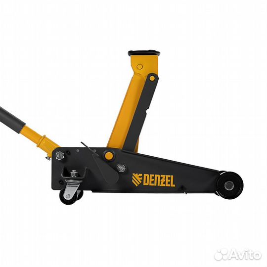 Домкрат гидравлический подкатной 3 т, с фиксатором