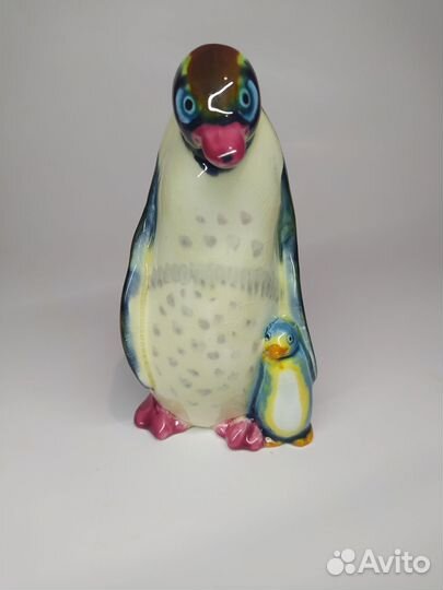 Статуэтка Пингвины. Бронь