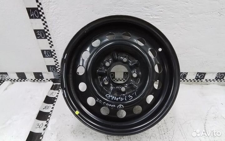 Диск колеса штампованный Hyundai Santa Fe 1 R15