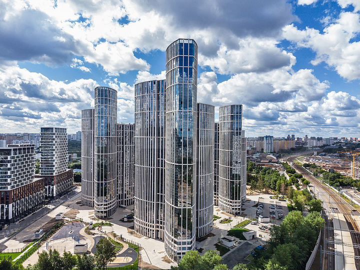 Своб. планировка, 106,1 м², 38/39 эт.