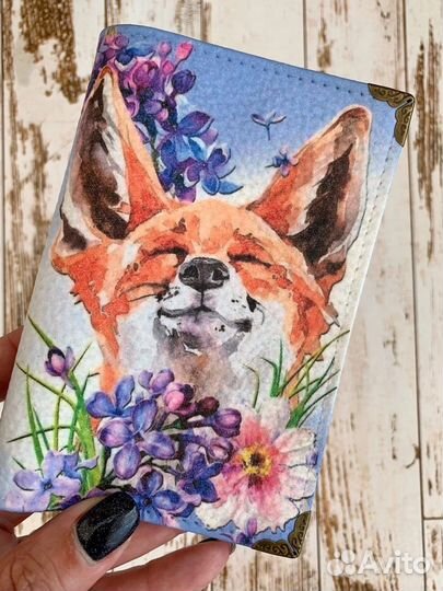 Обложка для паспорта натуральная кожа