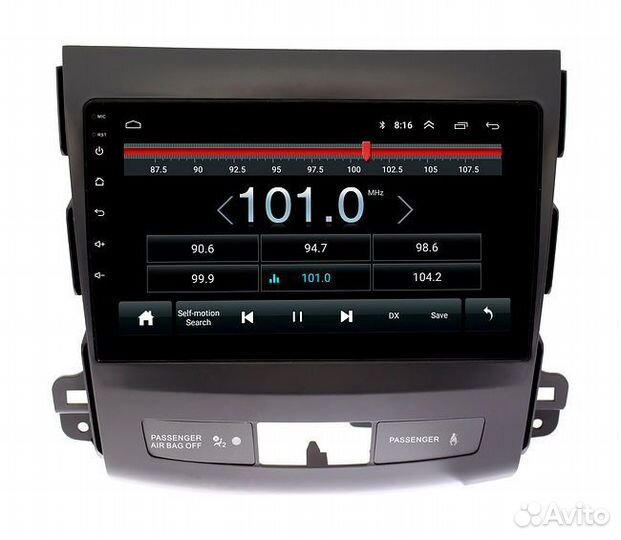 Mitsubishi Outlander Андроид магнитола новая