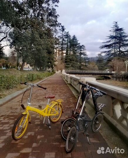 Велосипед shulz, strida (аренда, прокат)