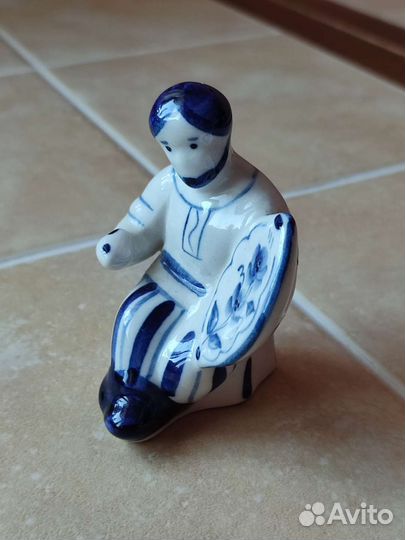 Гжель статуэтки фигурки СССР оригинальные