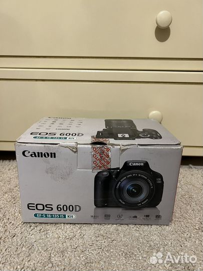 Canon eos 600d EF-S 18-135 IS kit фотоаппатат