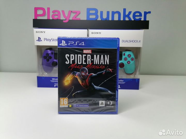 Spider man miles morales Новый PS4