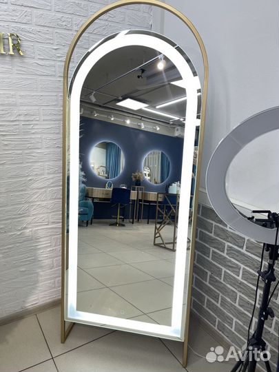 Зеркало напольное бу