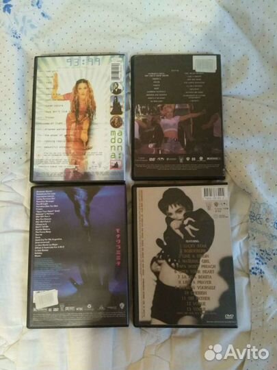 Клипы и концерты Мадонна dvd