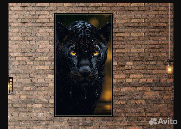 Картина на холсте леопард