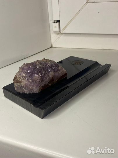 Камни и минералы Обсидиан аметист СССР