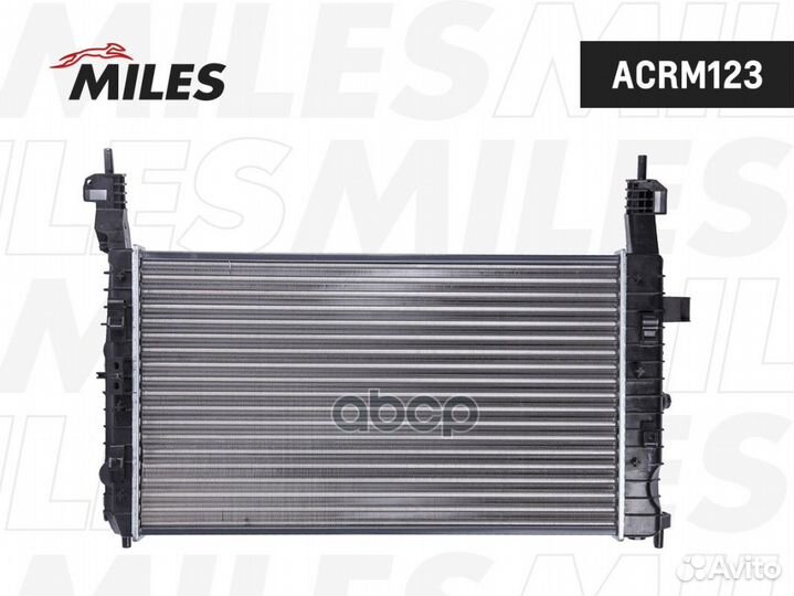 Радиатор opel meriva 1.4-1.8 (мех. Сборка) 03