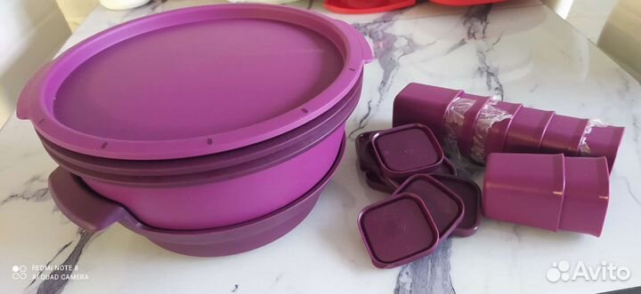 Пароварка микрогурмэ, Tupperware, + 8 контейнеров