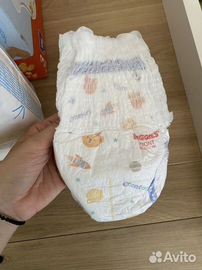 Подгузники трусики huggies 3