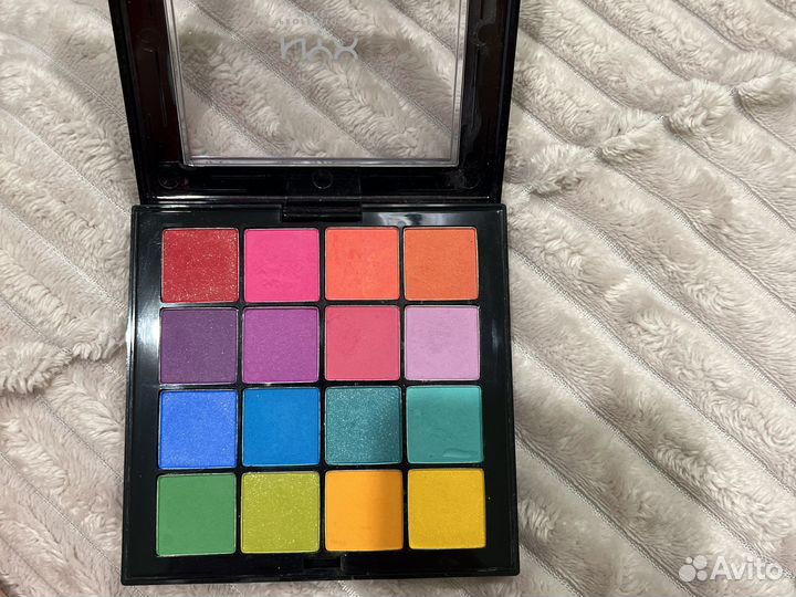 Палетка теней nyx