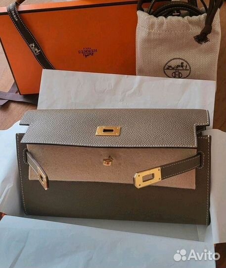 Hermes kelly to go с ремешком оригинал