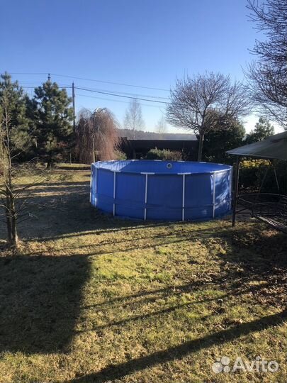 Каркасный бассейн 4,57 на 1,22