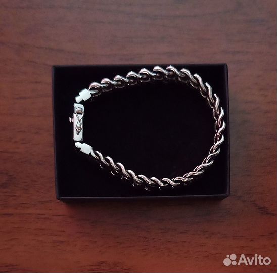 Браслет. 88гр. 21см. Серебро 925