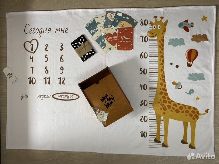 Фотоплед для новорождённого по месяцам