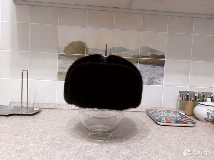 Шапка норковая (ушанка)