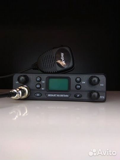 Megajet MJ-350 Turbo Рация в авто